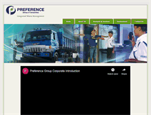 Tablet Screenshot of preference.com.my